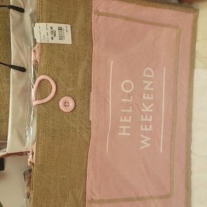 Hello Weekend Tote